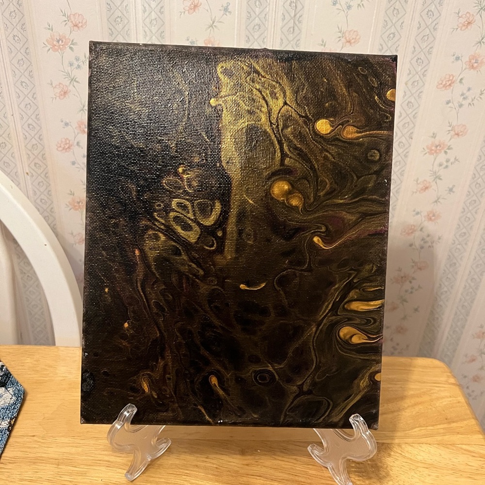 Paint Pour Canvas